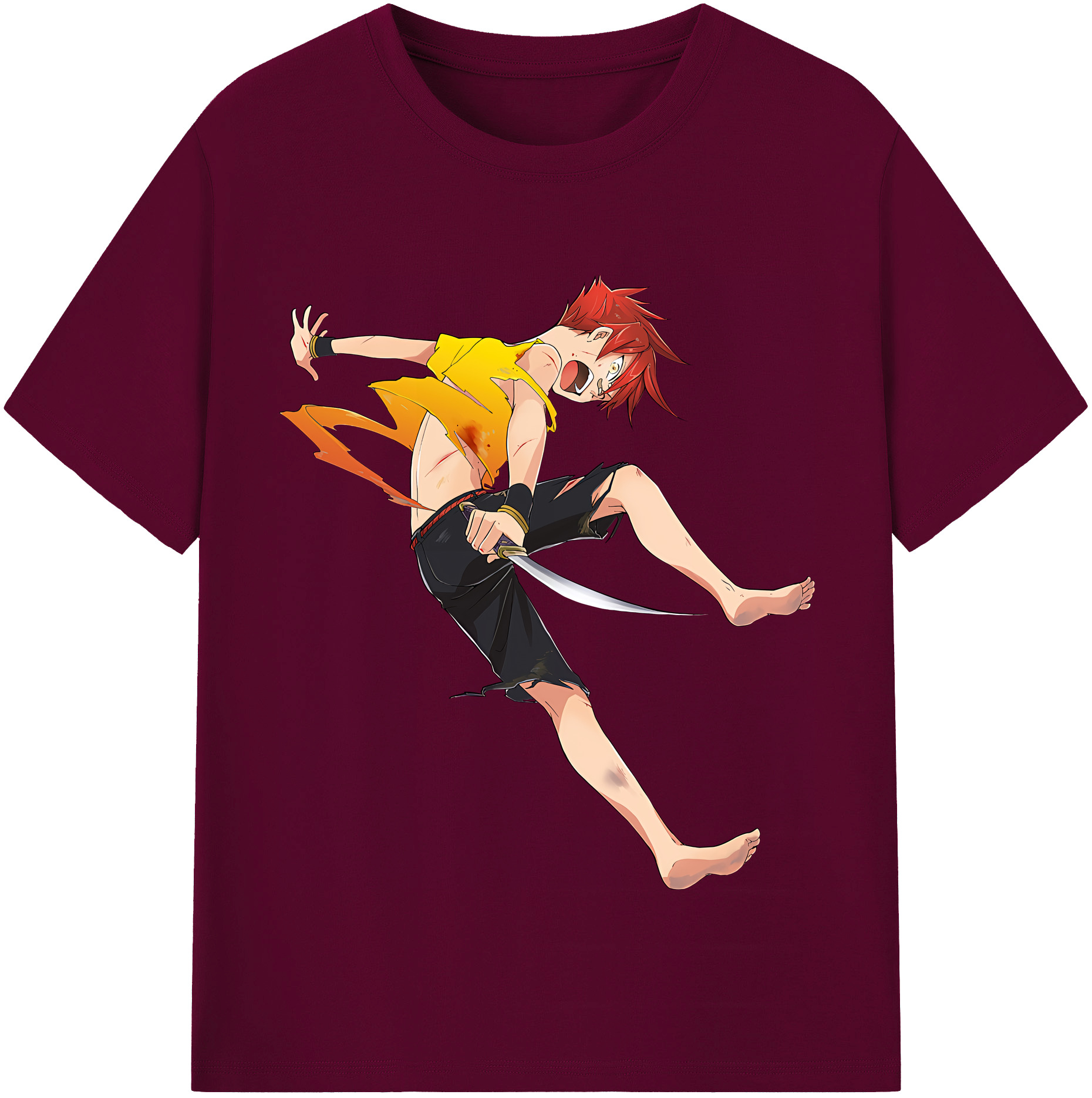 （画像用） 刀剣乱舞 Touken Ranbu レディースカジュアルプリントTシャツ（綿100％）